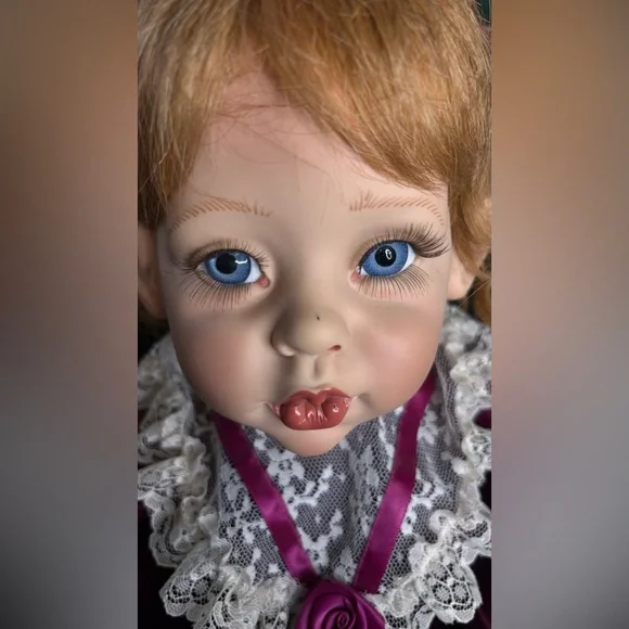 Fayzah Spanos KISSES” Rare Vinyl Doll